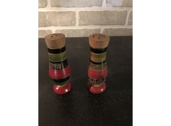 Puerto Rico Salt And Pepper Shakers