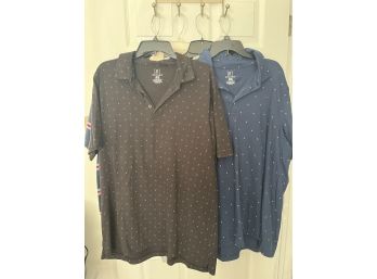 Lot Of 6 Mens Size Extra Large Collar Shirts & Button Down See Photos