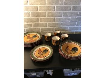 Casa Vero Rooster Dishes