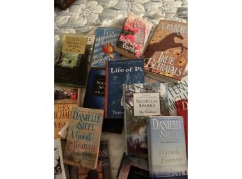 Huge Fiction Lot Of Books See Photos