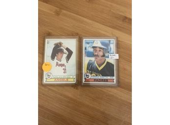 Ozzie Smith And Nolan Ryan Topps Baseball Cards