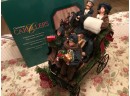 Hand Painted Victorian Carriage Display By Christmas Carollers