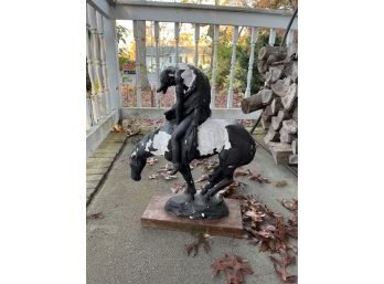 The End Of The Trail James Earle Fraser Statue Doorstop Sculpture See Photos