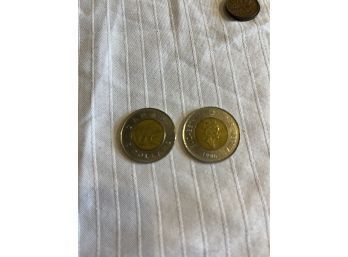 1996 Canadian 2 Dollars Coin Elizabeth II  D.G. Regina