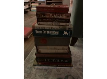 Huge Lot Of Civil War Books See Photos