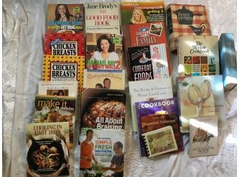 Huge Cook Book Lot Over 20 Books