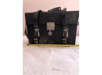Vintage Marsand Hard Case Camera Bag, Working Lock, Black, Brown Interior, With Dividers, Needs Cleaning