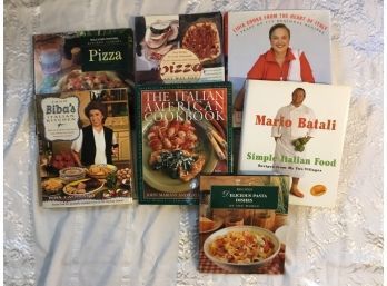 Lot Of 7 Italian Cook Books