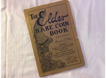 The Elder Rare Coin Book 1913 Lists Of Rare American, Canadian, English, Irish