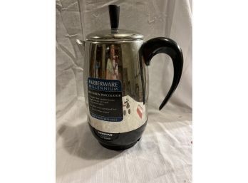 Farberware Millennium 8-Cup Percolator Stainless Steel FCP280 Black