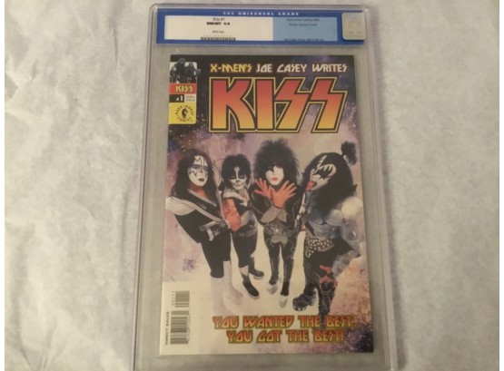 Kiss Comic Book Issue 1 Photo Variant Cover CGC Graded 9.8