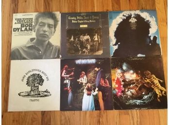 Lot Of 6 Vinyl Album Records