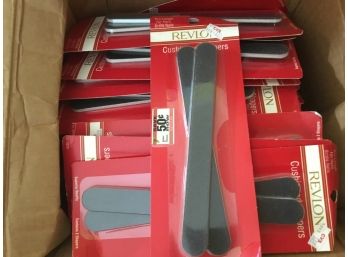 Over 50 Packs Revlon Cushioned Shapers Nail Files