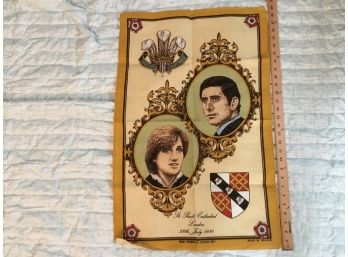 Princess Diana & Prince Charles Royal Wedding Tapestry By Ulster No 2