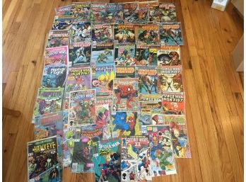 Marvel Comic Book Lot Of  60 Comics