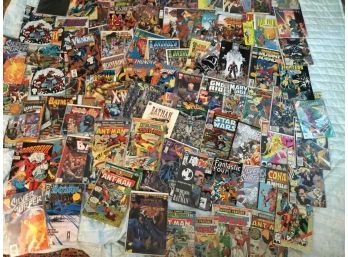 Huge Lot Of 95 Comic Books