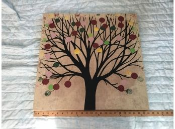Pier 1 Imports Tree Painting Canvas Wall Art