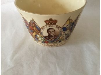 Vintage 1937 King Edward VIII Coronation Bowl Empire England
