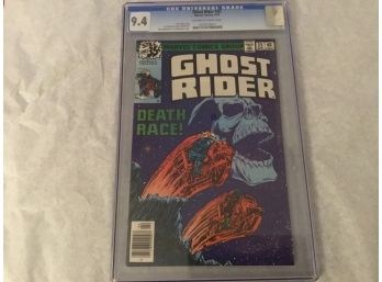 Marvel Ghost Rider Comic Book Issue 35 CGC Graded 9.4