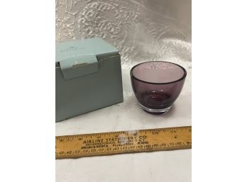 PartyLite Candle Votive Holders Purple New In Box