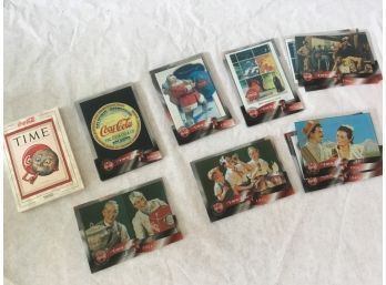 Coca-cola Trading Cards 1993 And 1996 Sprint FonCards