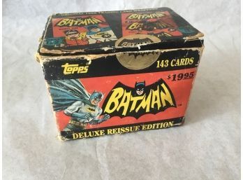 Topps Batman Trading Cards Wrappers Deluxe Reissue Edition Series