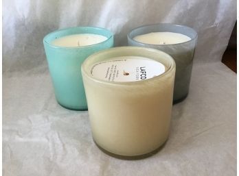 3 X Lafco New York Candles 15.5 Oz Each
