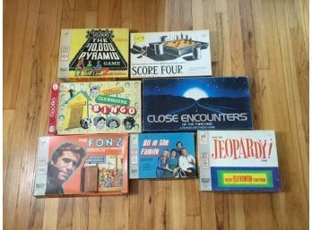 Lot Of 7 Vintage Board Games