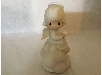 Precious Moments My Guardian Angel Music Box 1980 Brahms Lullaby