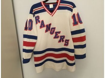 NHL Eagle New York Rangers Hockey Jersey Pierre Larouche #10 Size Medium