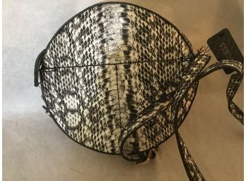 Guess Purse Pocketbook Round Animal Print New