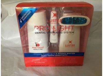 Luster Pro Light Dental Whitening System