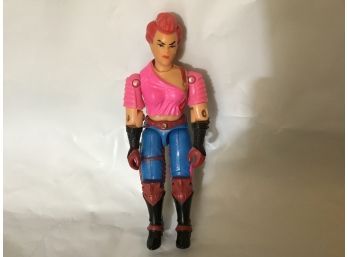 GI Joe Action Figure - Zarana - 1986 Hasbro GI Joe Figure - Female Assassin