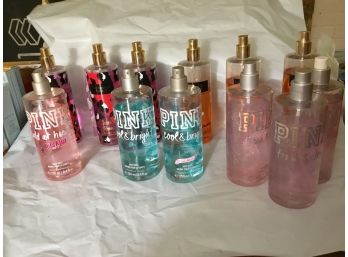 12 Victorias Secret Body Spray Fragrance Mist Testers