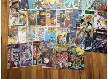 Large Lot Of 50 Assorted Comic Books Comics