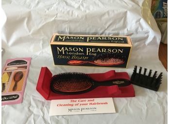 Mason Pearson Small Extra Hair Brush (B2) In Dark Ruby