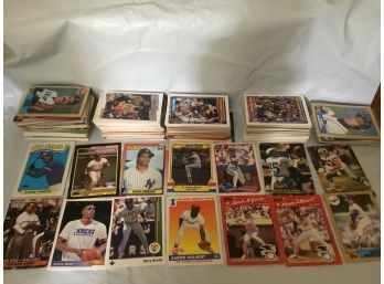 Large Lot Of Over 350 1980s And 1990s Assorted Sports Cards Baseball Football Basketball