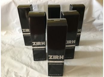 6 X Zirh Total Recharge Face Serum - New In Box  1.7 Oz