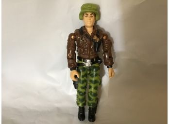 Vintage Gi Joe Arah Figure 1986 General Hawk Action Figure With Helmet