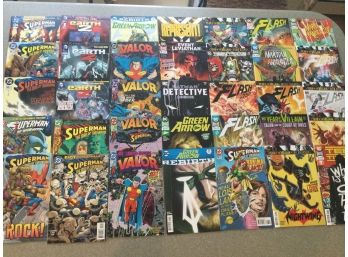 Lot Of Comic Books DC Comics Lot Flash Year Of The Villian Superman