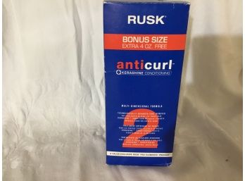 Rusk Keratin ANTICURL Conditioning 2 Bonus Size - Very Hard To Find!