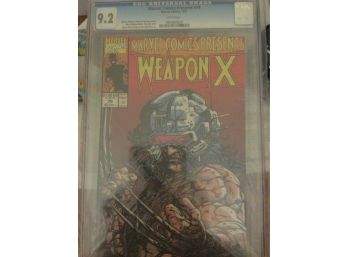 CGC UNIVERSAL GRADE Marvel Comics Presents Weapon X #79 9.2 Graded Comic Book RARE.