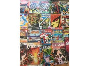 Lot Of Marvel Comic Books  Lot Of 34 Comics Amazing Spider-Man DareDevil