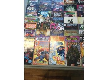 Lot Of Comic Books Marvel Comics Lot 40 Comics Spider-Man Ghost Rider