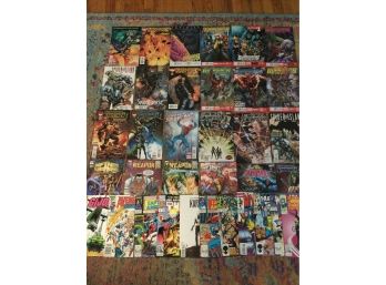 Lot Of Comic Books Marvel Comics Lot X-men Wolverine Spider-Man 35 Comics