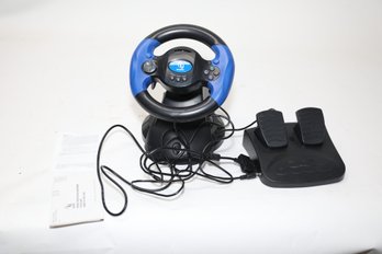 V-thunder Racing Wheel PS 2