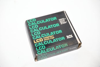LCD Calculator Compact Desk-top