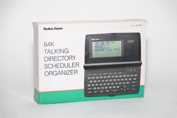 Radio Shack 64K Talking Directory Scheduler Organizer