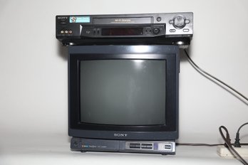 Sony Television With Sony VHS