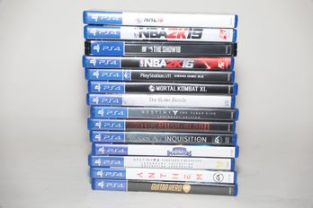PS4 Games Lot Of 14